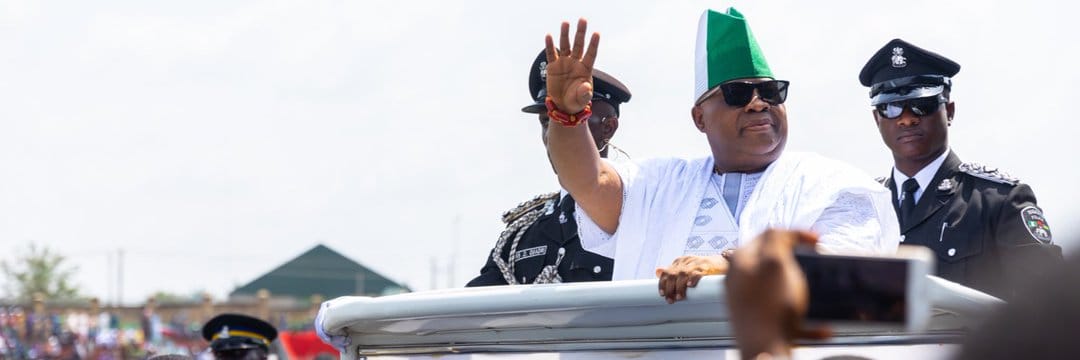 Adeleke PDP resignation banner image
