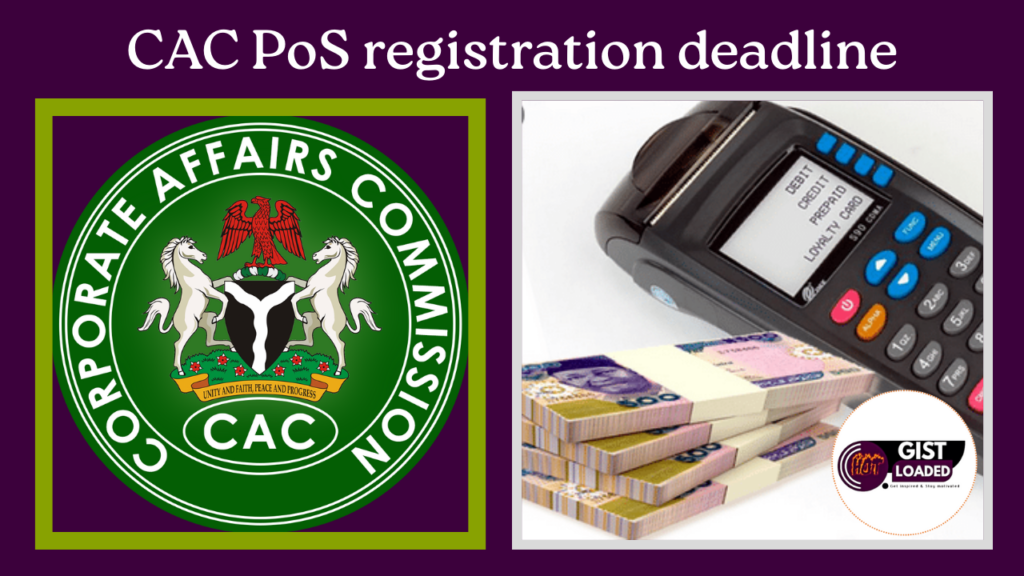 CAC PoS registration deadline