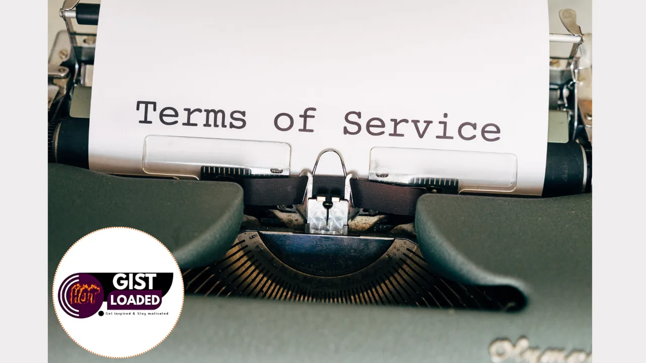 Terms of Service HOTGISTLOADED