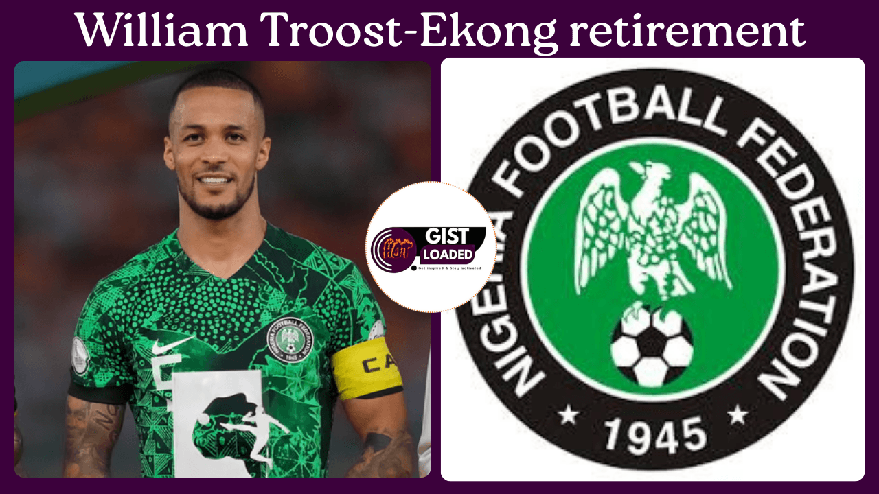 William Troost-Ekong retirement