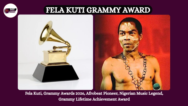 Fela Kuti, Grammy Awards 2026, Afrobeat Pioneer, Nigerian Music Legend, Grammy Lifetime Achievement Award